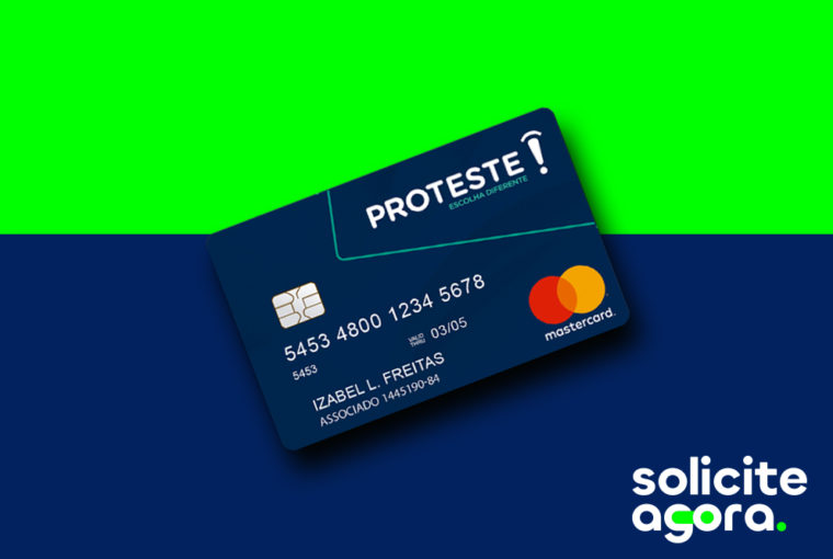 Esse é o cartão de crédito proteste