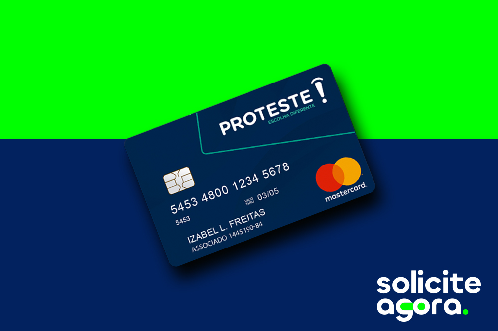 Esse é o cartão de crédito proteste